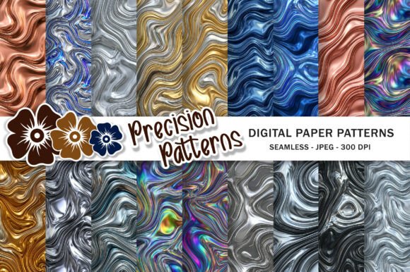 Download Liquid Metallic Background - Metallic background Collection