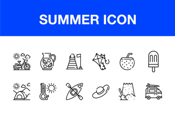 Download Summer Icon Set - Summer icon set Collection