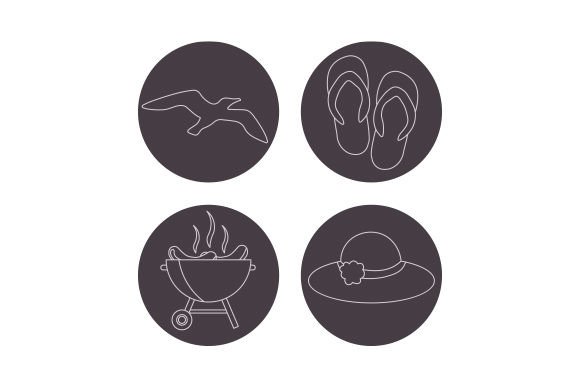 Download Summer Icon Set - Summer icon set Collection